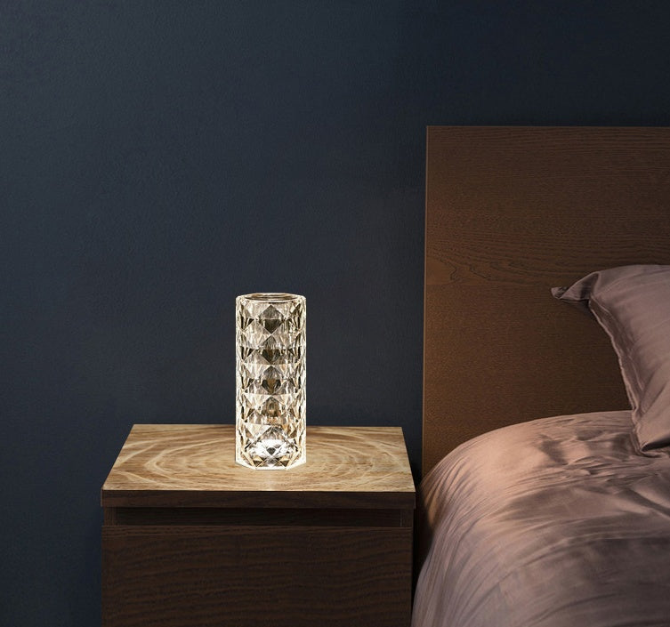 Nordic Crystal  USB Diamond Night Lamp For Bedroom