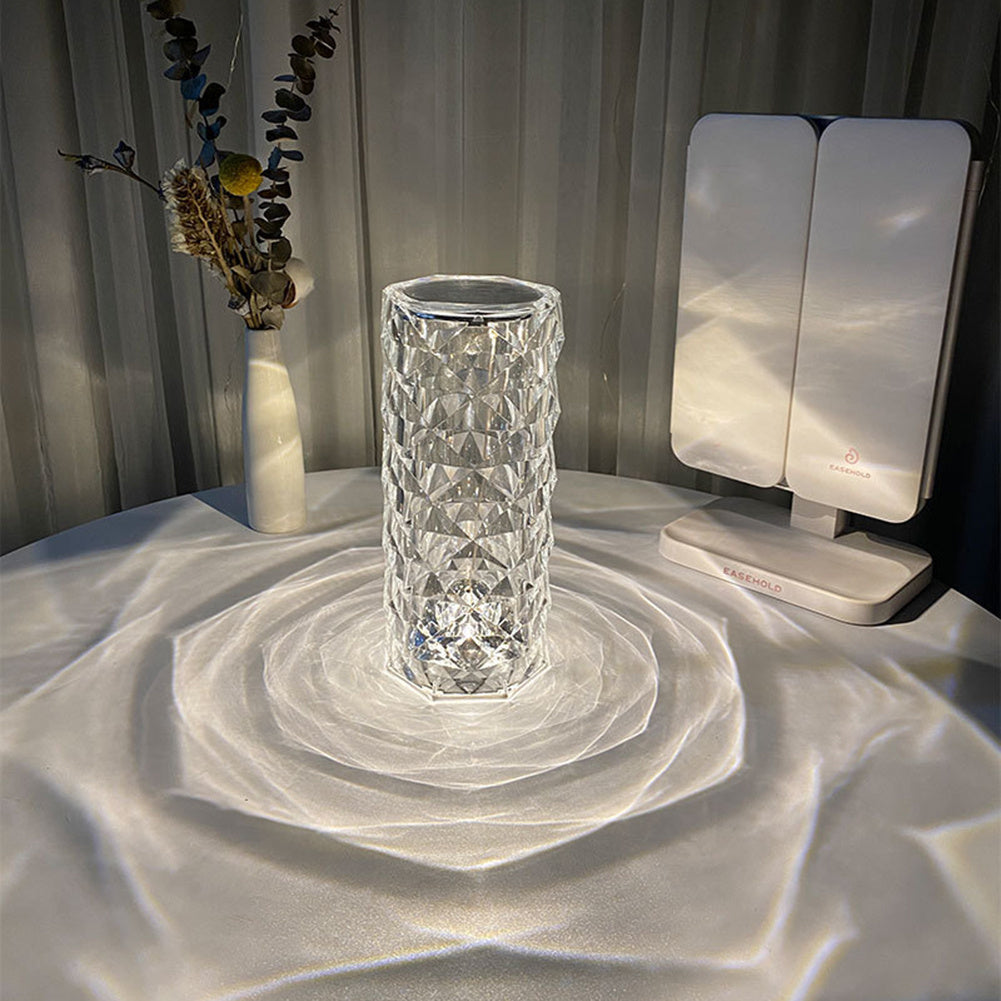 Nordic Crystal  USB Diamond Night Lamp For Bedroom